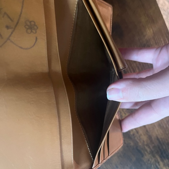 *REHAB-ish* vintage Celine Brown long wallet